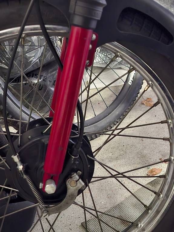 Ciclomotori: Vorderrad 19" Puch Maxi Sachs Töffli Honda – Usato da Sevelen venduto da huebflieger 4