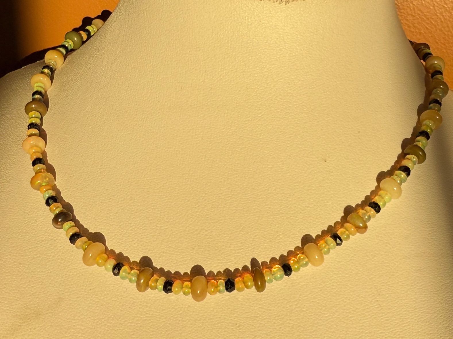 Catenine: Unikat - Opal, Spinell Halskette NEU – Nuovo e nell'imballaggio originale da Basel venduto da Chili007 1