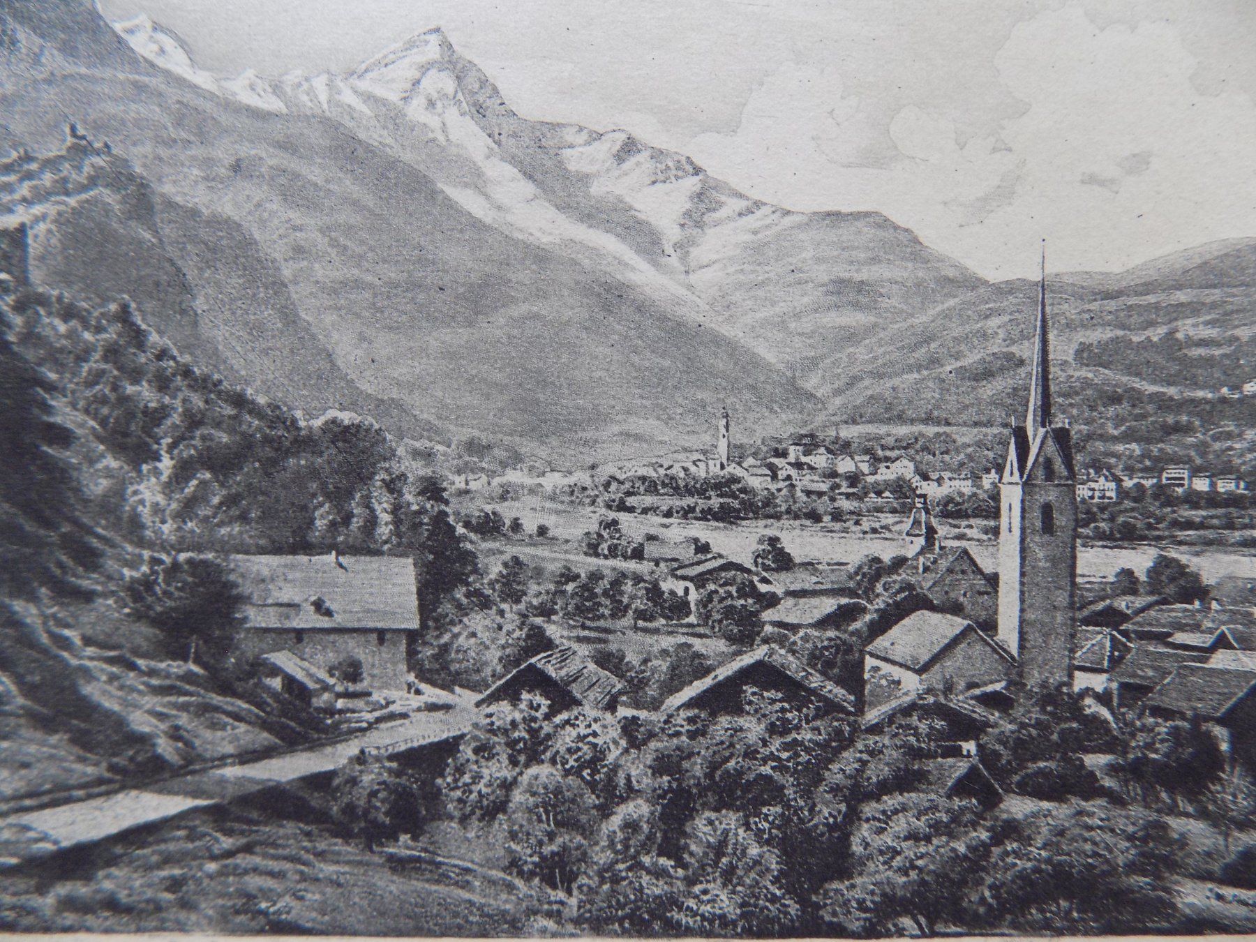 Gravures: Thusis Sils Schynstrasse – D'occasion à Risch par Rischli15 3