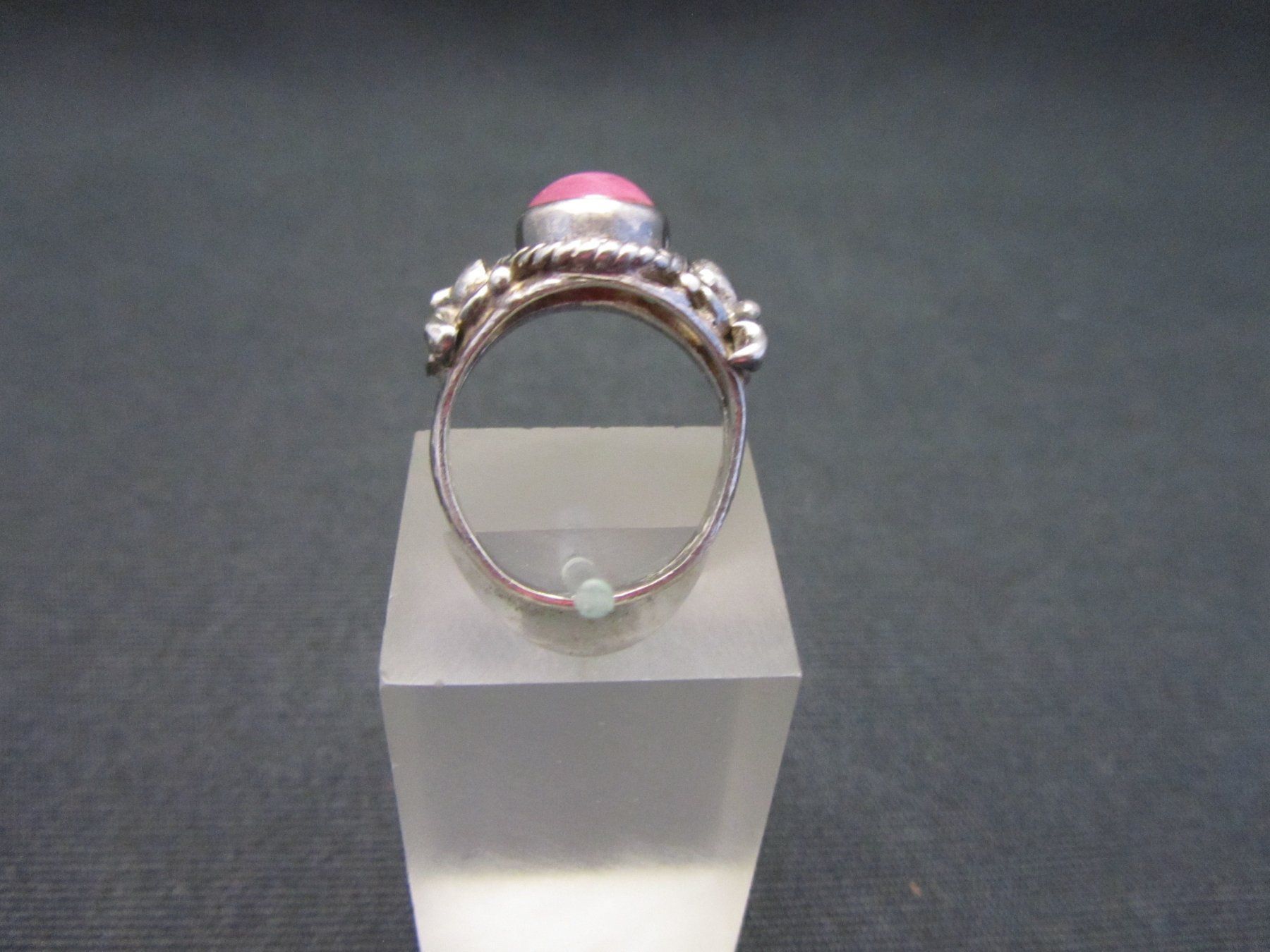 Ringe: Silberring mit rosa Stein – Gebraucht aus Basel von spinne02 3