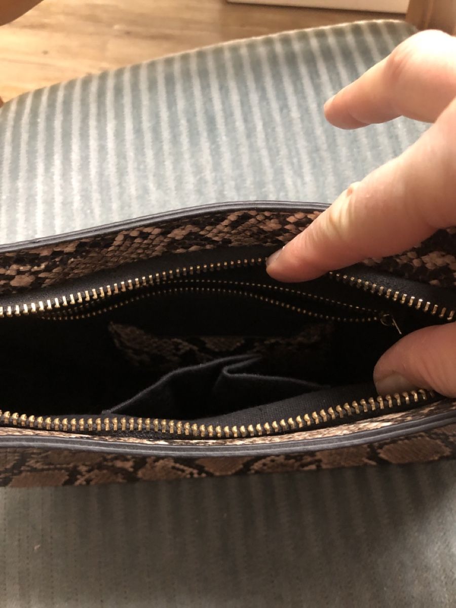 Borse da donna: Schicke Handtasche mit Schlangenmuster - Herbst Accessoire – Nuovo (secondo la descrizione) da Zürich venduto da sab_d82w 4