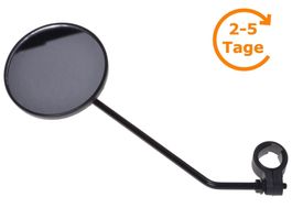 Fahrrad Spiegel, rund, schwarz