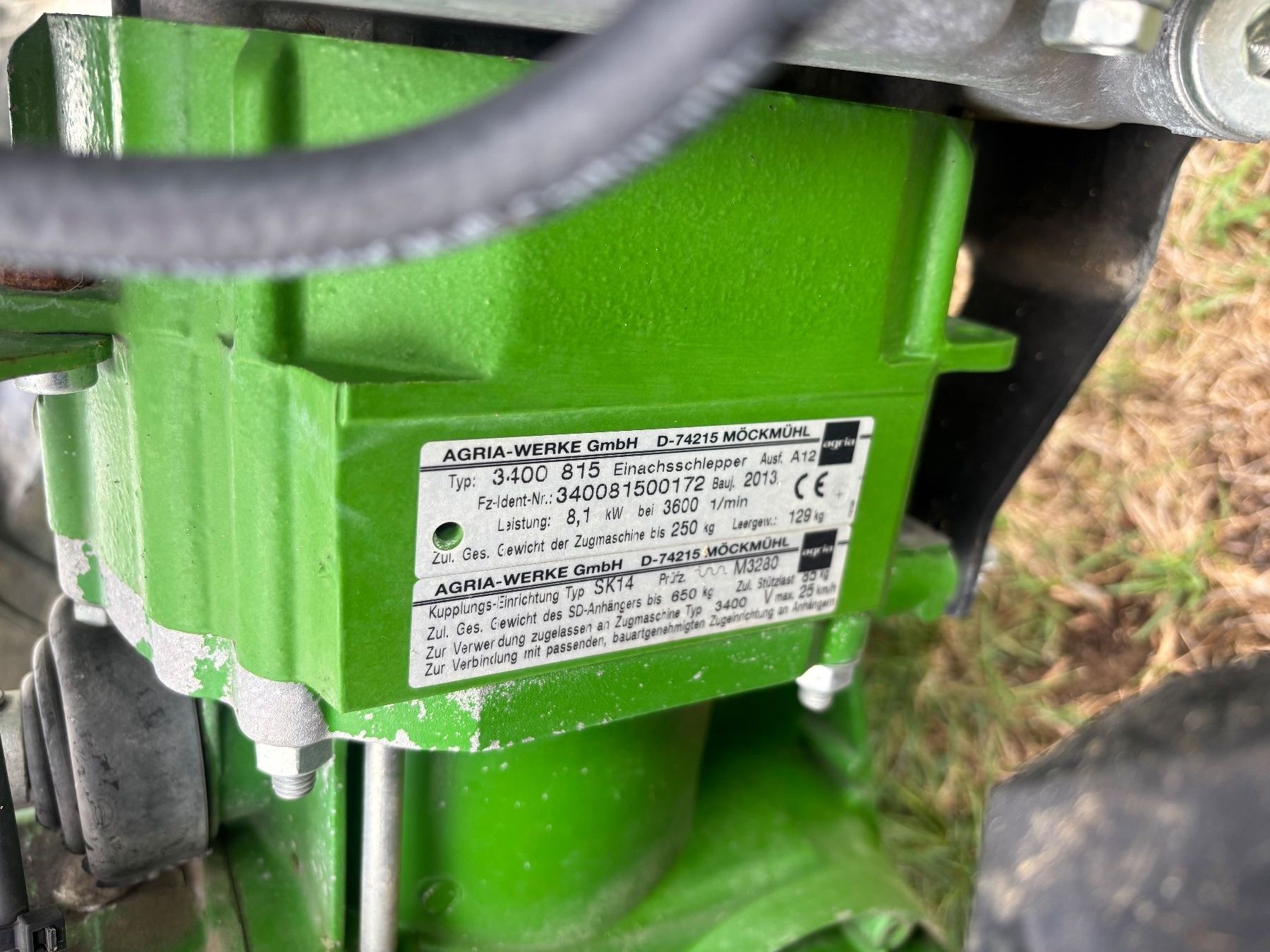 Agria Tutte le macchine: Agria 3400 Bodenfräse – Usato da Hallwil venduto da volvo63 6