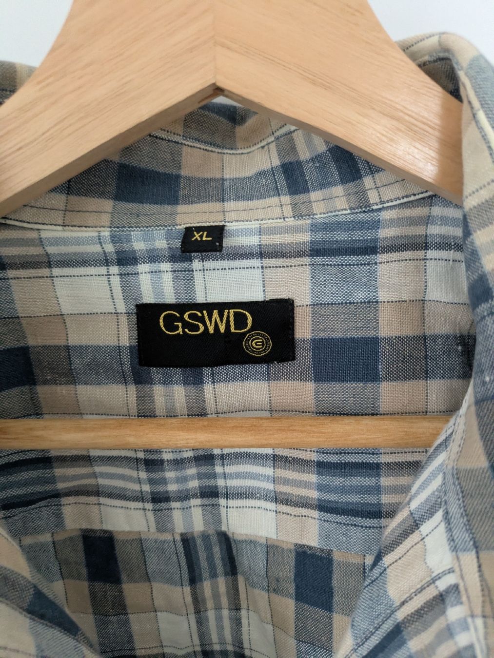 Camicie: GSWD Kariertes Leinenhemd, XL, Sommerhemd, – Usato da Rorschach venduto da joh_v2y2 1