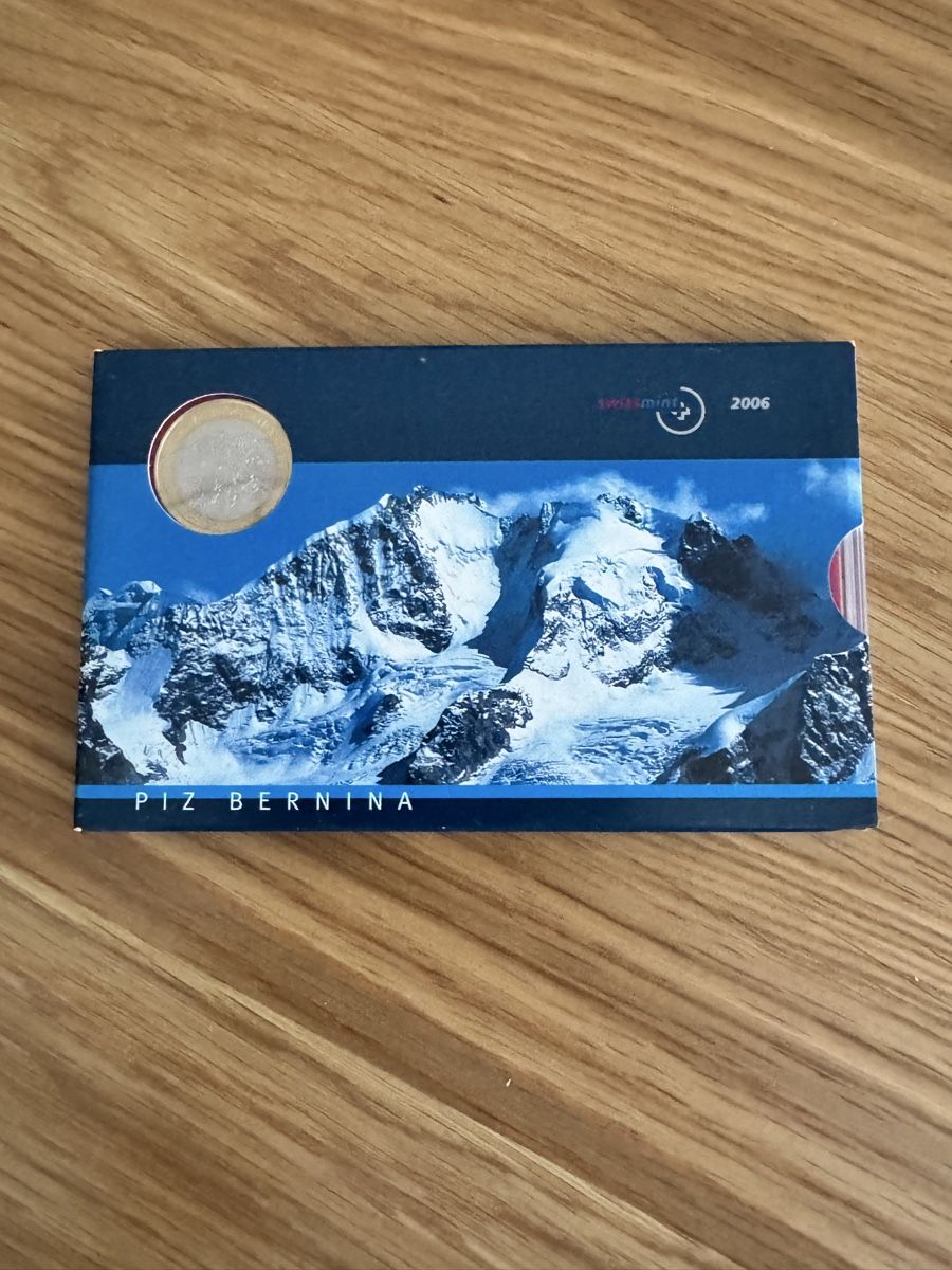 Alle Münzen: Schweizer Münzsatz 2006 Stempelglanz uncirculated OVP – Neu und originalverpackt aus Basel von triniswiss68