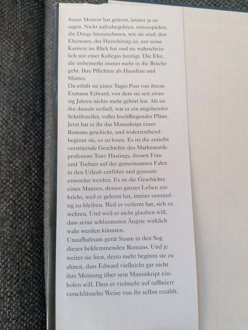Libri: Buch Tony & Susan von Austin Wright – Usato da Büttikon AG venduto da Amineah 2
