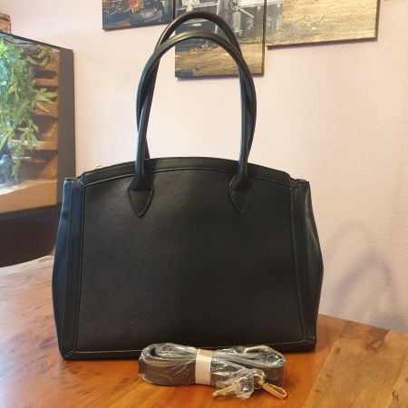Hand - / Business Tasche, Kunstleder, schwarz