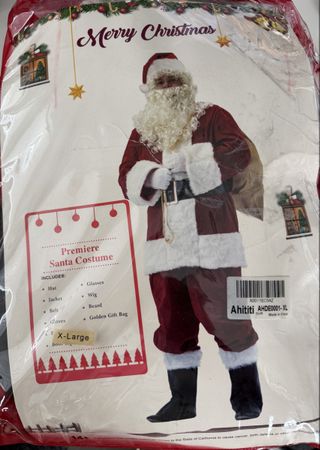 Weihnachtsmann/Nikolauskostüm Santa Costume Grösse XL