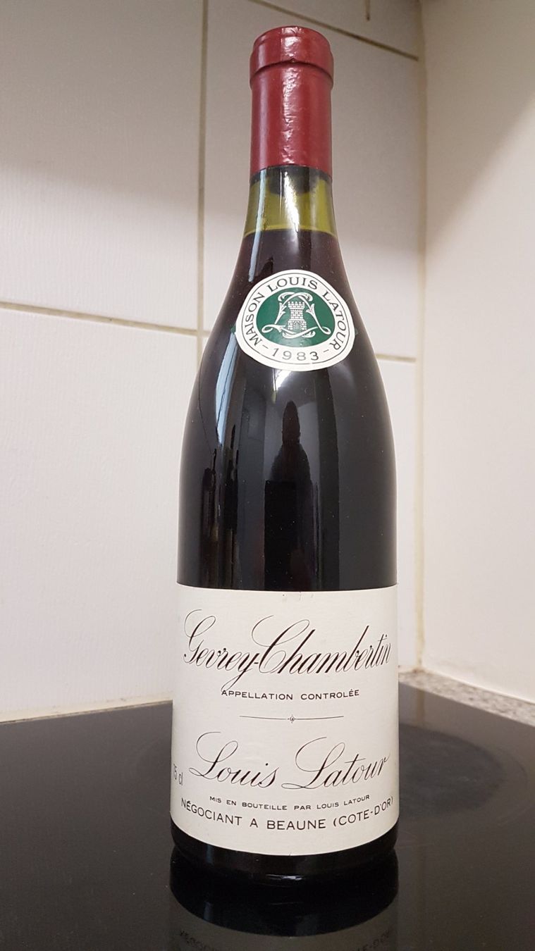 Vino: Maison Louis Latour 1983  Gevrey - Chambertin – Nuovo (secondo la descrizione) da Grenchen venduto da poggione