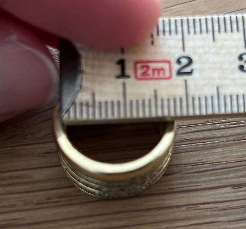 Ringe: Fingerring Silber vergoldet mit Zirkonia – Gebraucht aus Basel von Findus78 4