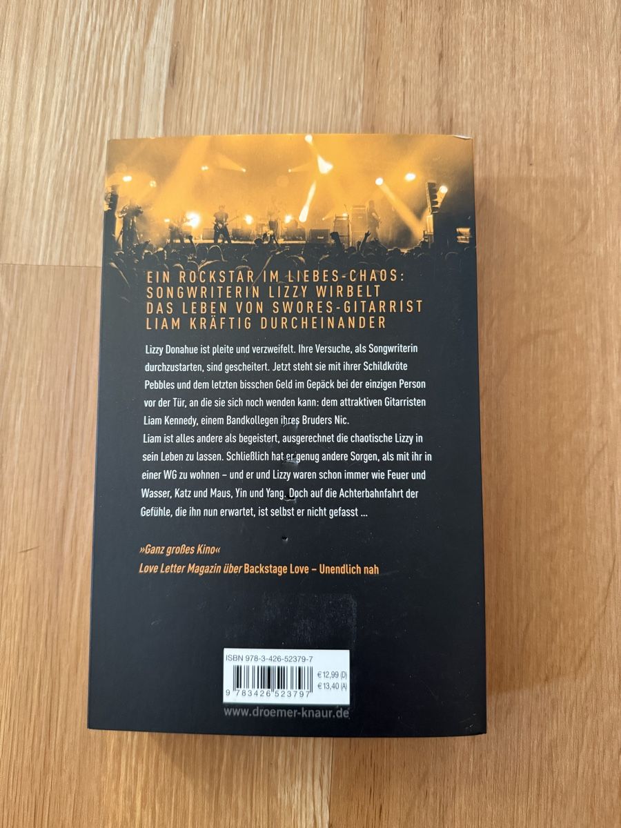 Livres: Backstage Love Sound Der Liebe – D'occasion à Henggart par nas_d9gw 1
