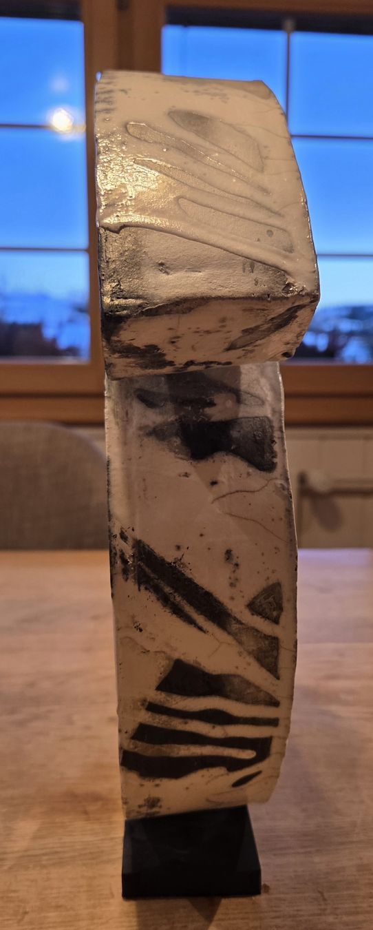 Sculture & Statue: Abstrakte Raku-Keramik Skulptur – Usato da Rehetobel venduto da hobirot01 6