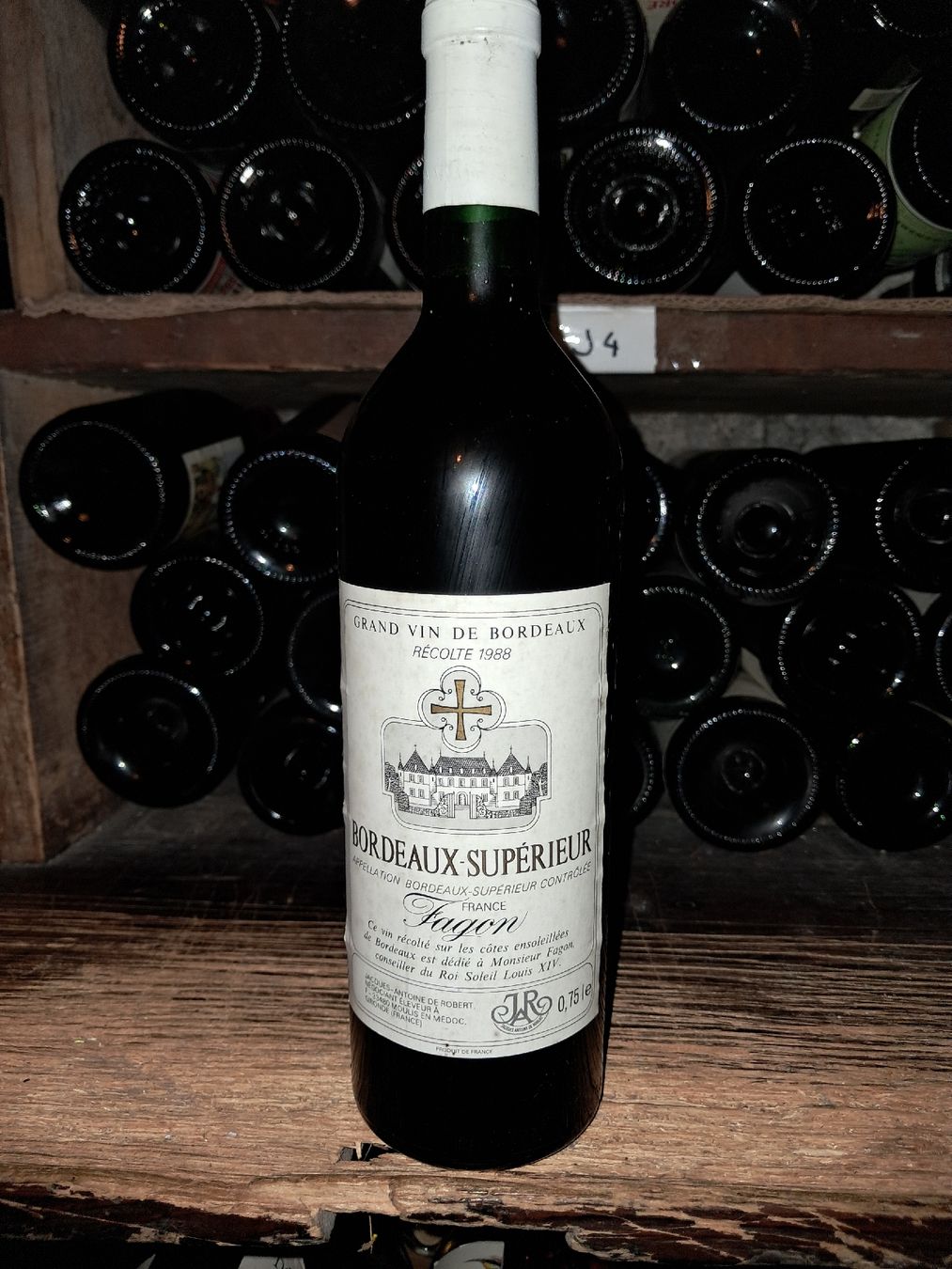 Wein: Bordeaux-Supérieur "Fagon" 1988 – Neu und originalverpackt aus Le locle von juliensaran