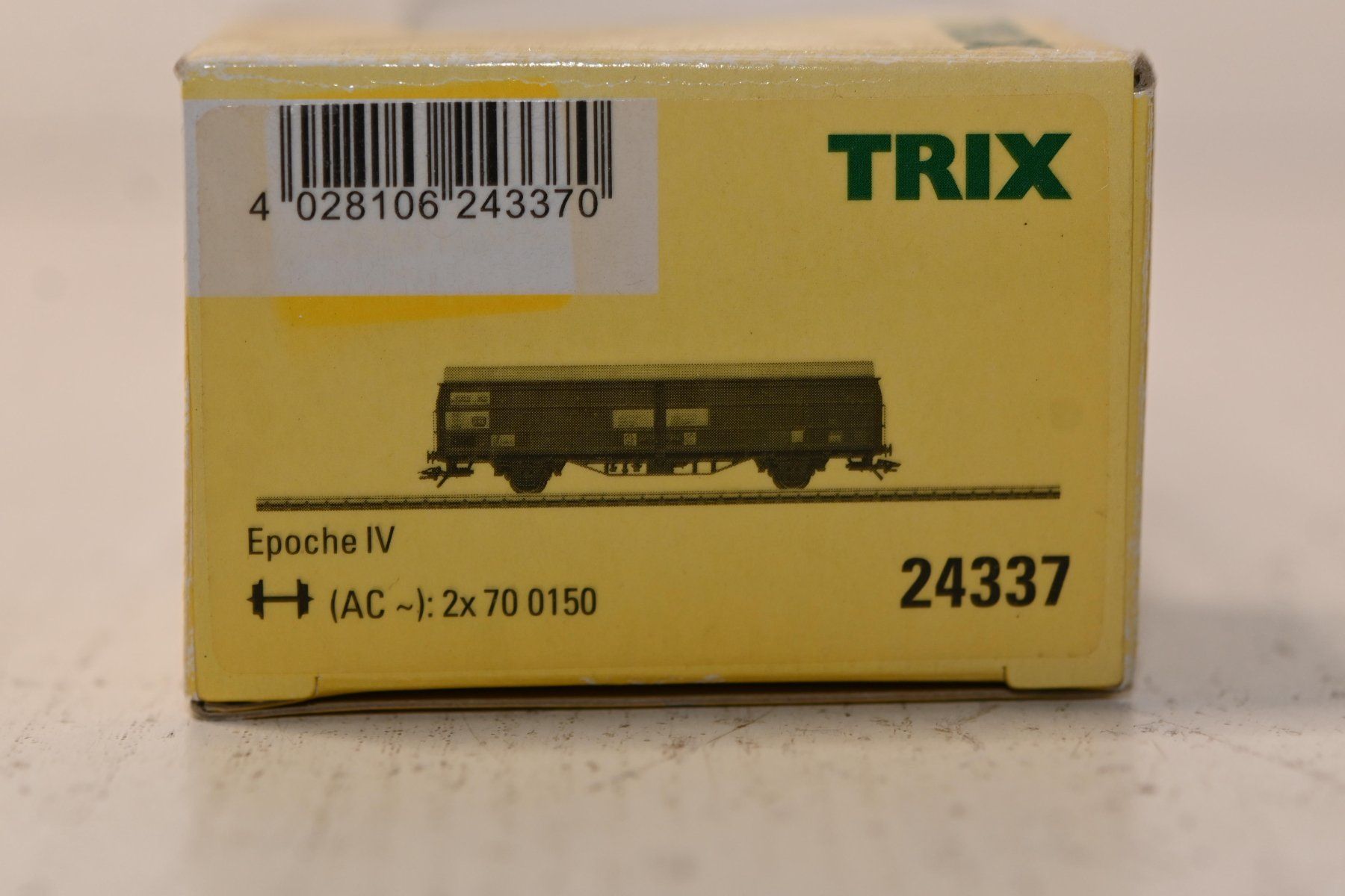 Trix Modellini di ferrovie: Trix 24337 HO/DC Schiebewandwagen mit OVP – Usato da Laupen ZH venduto da Zmoewe 7