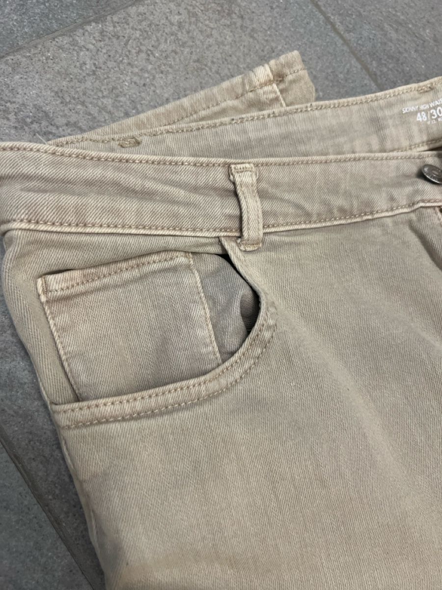 Jeans: Pantalone beige KIABI tg 48 – Gebraucht aus Breganzona von Lorcary 2