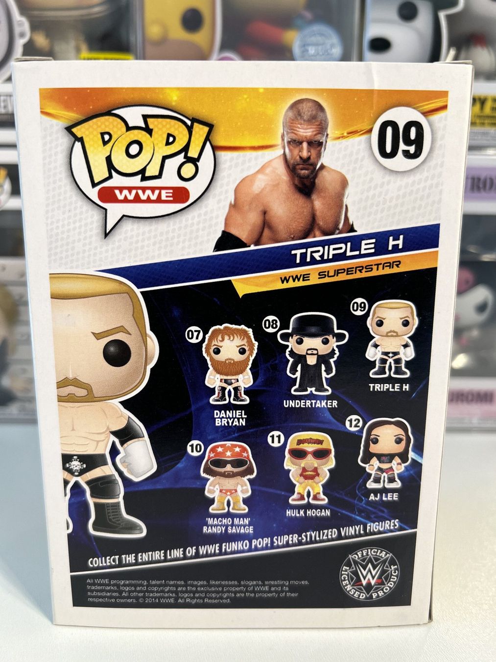 Funko Statuette: Funko POP! WWE Triple H (Version 2014) – Nuovo e nell'imballaggio originale da Le Mouret venduto da perfectbijou 2