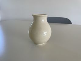Kleine Vase Keramik Die Tonerie Handarbeit Creme H10cm