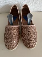Glitzer Schuhe Rosé Grösse 37 Sommerlich & Schick