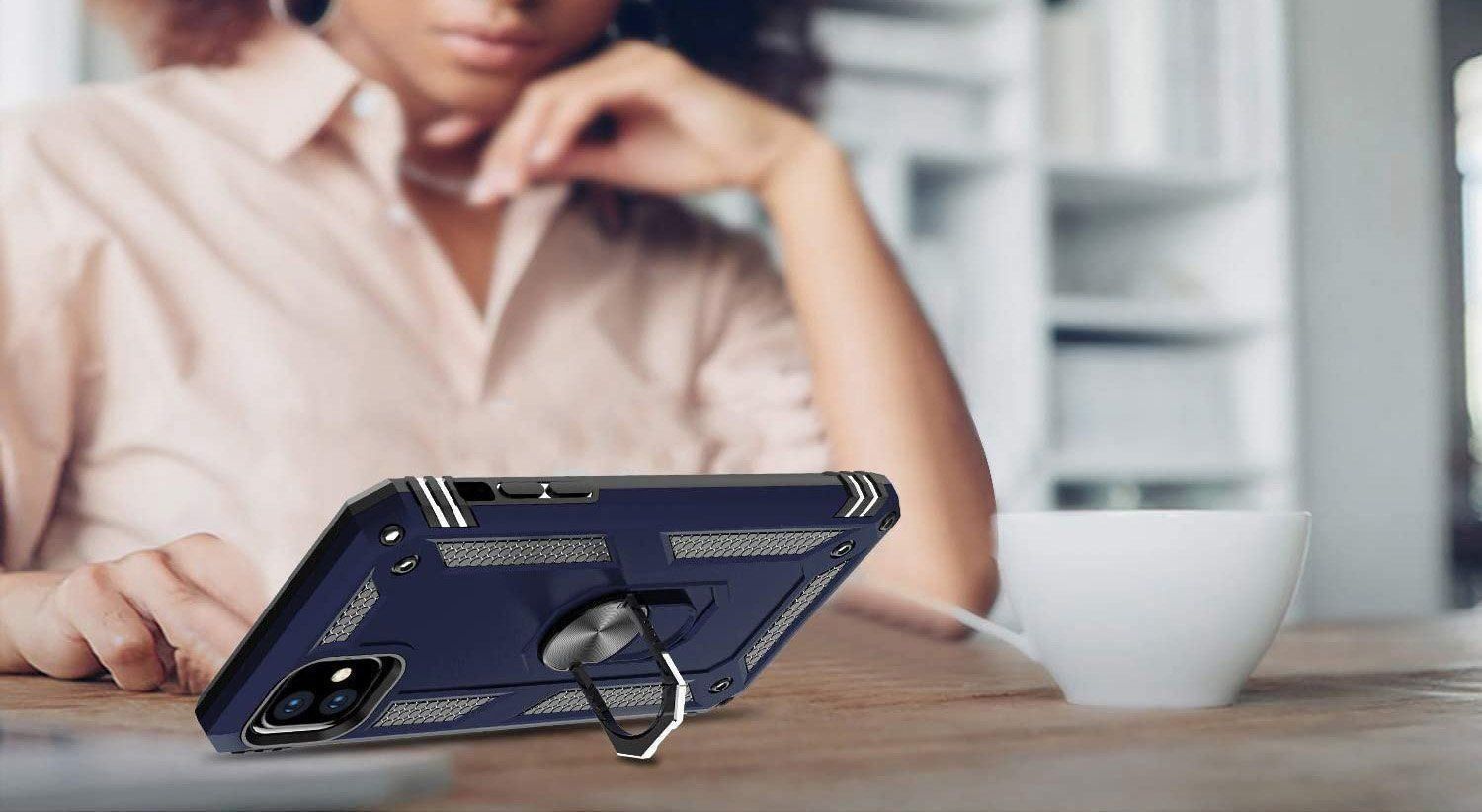 Cover & Protezioni schermo: iPhone 13 Hülle Etui Ring Case Magnet Cover TASCHE ROBUST – Nuovo e nell'imballaggio originale da Volketswil venduto da coverandmore 5