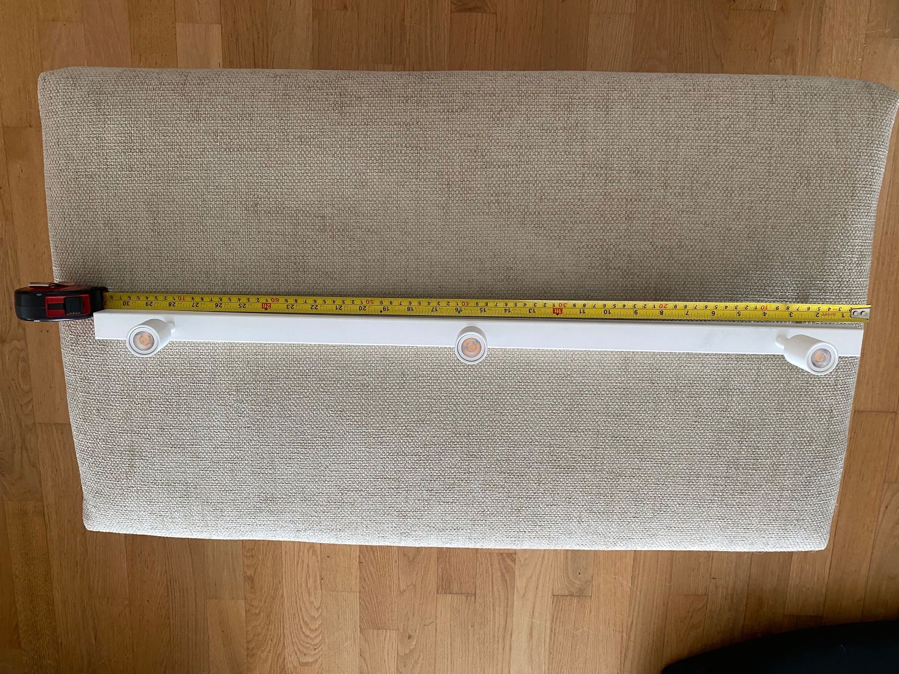 Ikea Kronleuchter & Deckenlampen: Ikea, BÄVE LED ceiling track, 3-spots, white – Gebraucht aus Zürich von anasustic 4
