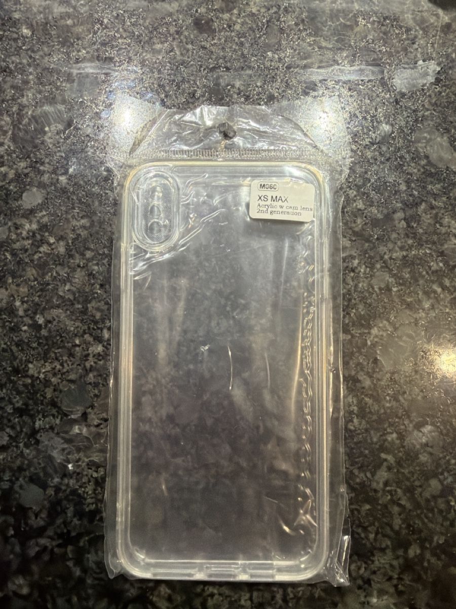 Apple Covers & Schutzfolien: Coque iPhone XS Max transparente renforcé neuf  – Neu und originalverpackt aus Yverdon-les-Bains von ame_7f2x