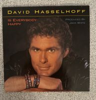 David Hasselhoff -  Is Everybody Happy - 12" Maxi -80s