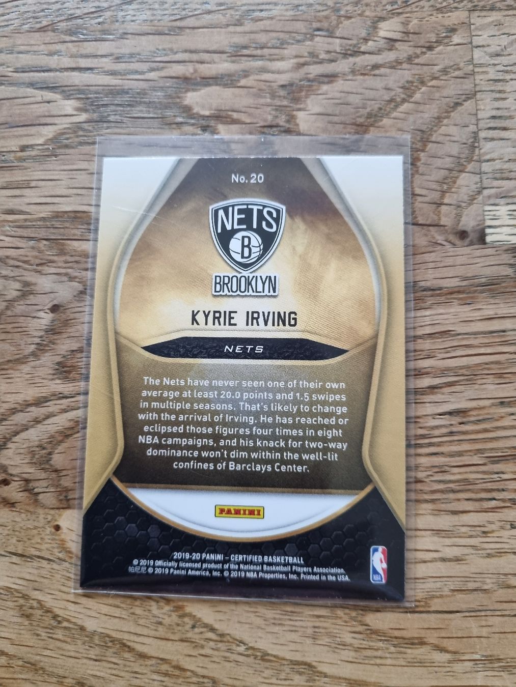 Nba Carte collezionabili: Trading Card NBA KYRIE IRVING – Nuovo (secondo la descrizione) da Oberentfelden venduto da Giants 1