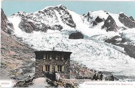 Pontresina Tschiervahütte und Piz Bernina