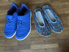 Turnhalleschuhe & Finken Set gr.. 32