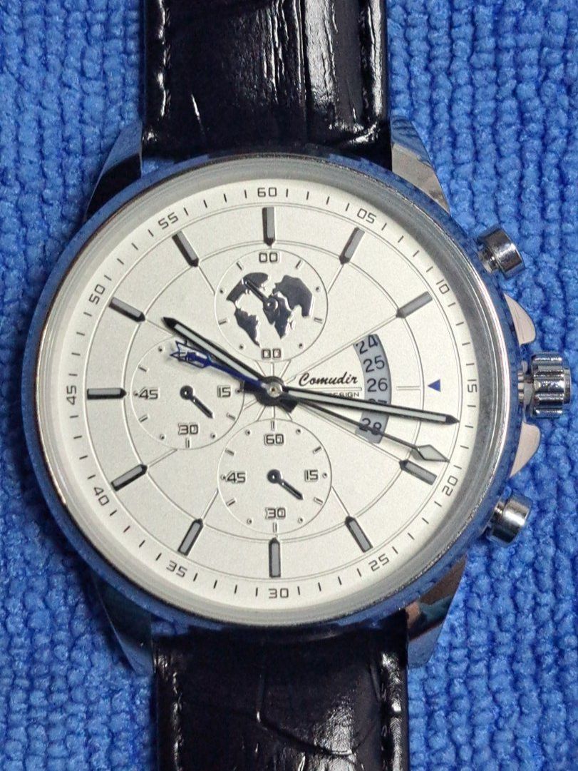 Orologi: ***N E U E*** MODE-ARMBAND-UHR im Chrono-Look – Nuovo e nell'imballaggio originale da Oftringen venduto da Second-Hand-Uhren 1