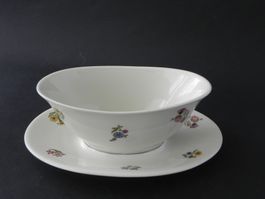 Sauciere mit hübschem Blumenmuster Langenthal 1953