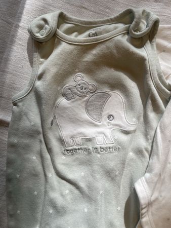 Baby-Schlafanzug & Body, Grösse 68, C&A, Top Zustand