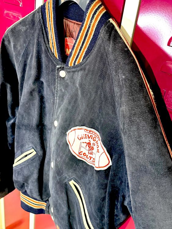 Chevignon Jacken: VINTAGE CHEVIGNON "COLTS" FOOTBALL LEATHER JACKET SZ: L – Gebraucht aus Cortaillod von Stay_Alive_vintage 2