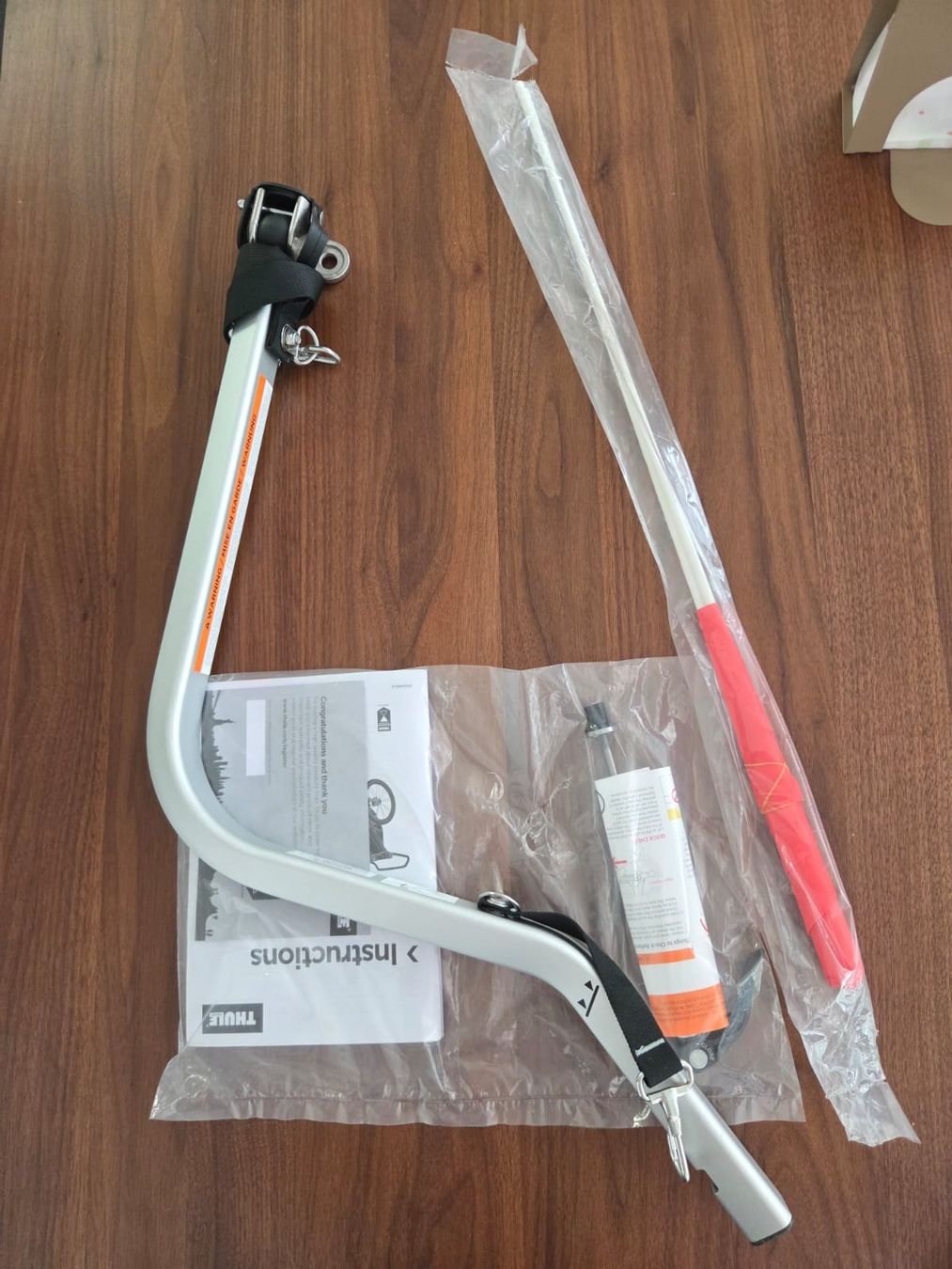 Thule Rimorchi: THULE Chariot LITE Double Farbe: alu/agave – Usato da Egg b. Zürich venduto da Moritz8132 5