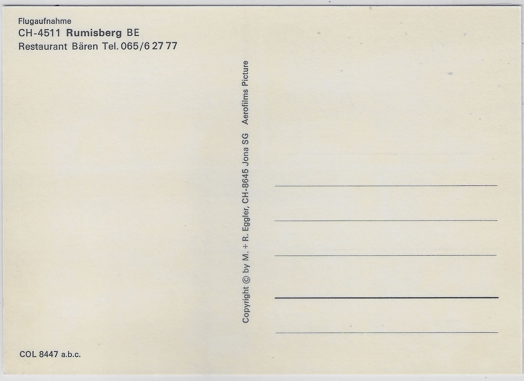 Cartoline postali: Flugaufnahme Rumisberg BE Multiview – Antico da Ettingen venduto da Kartenplanet 1