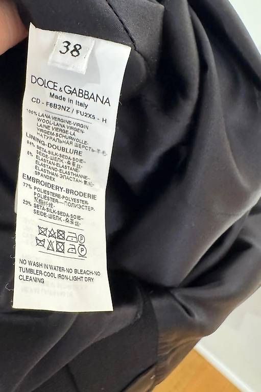 Dolce & Gabbana Vestiti: DOLCE & GABBANA KLEID BLACK – Nuovo (secondo la descrizione) da Schwyz venduto da bofb 4