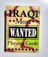 Iraqi Most Wanted Playing Cards Hoyle USA made