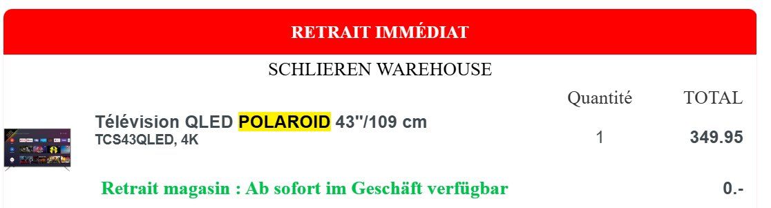 Televisori: Polaroid Fernseh – Usato da dietikon venduto da nri_56qx 4