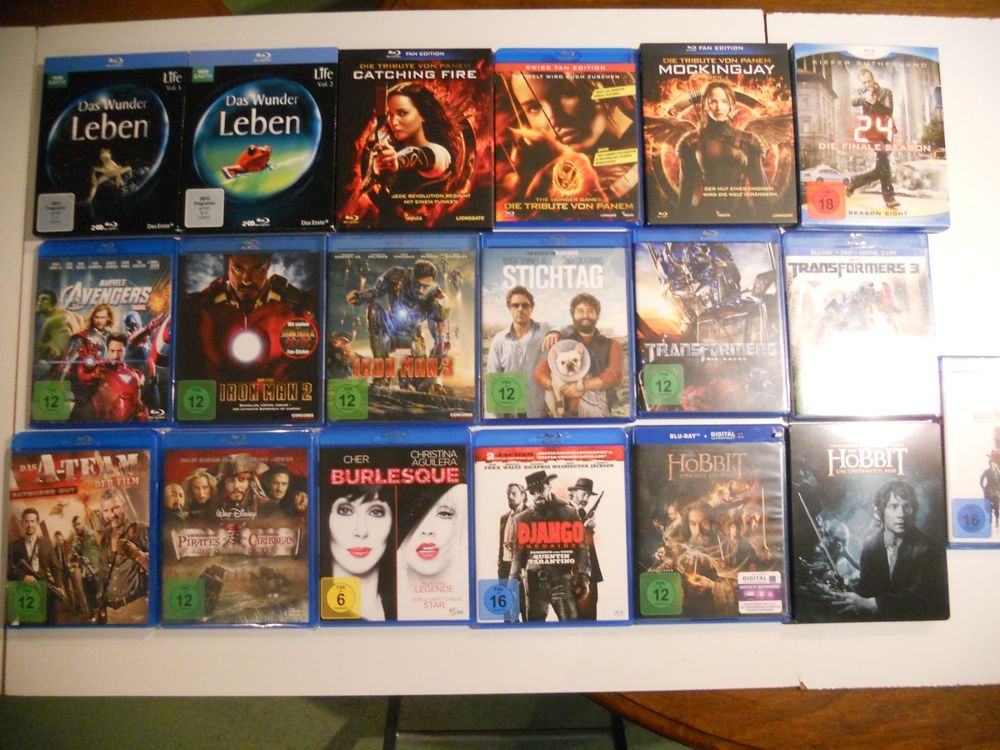 20 Stk. Diverse verschiedene Blu-ray-Filme | Kaufen auf Ricardo