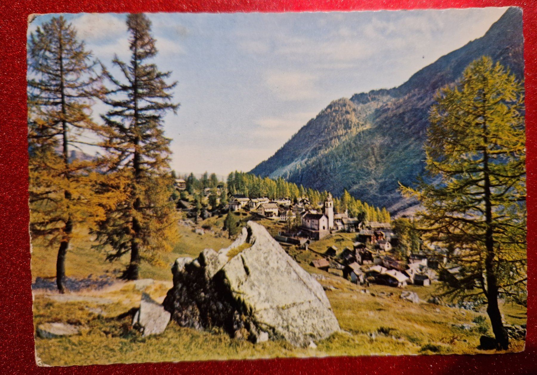 Ansichtskarten: Bosco Gurin Tessin 1965 – Gebraucht aus Melchnau von Arthurius