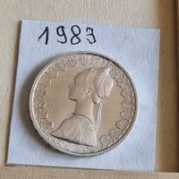 500 Lire 1983 Italie ARGENT