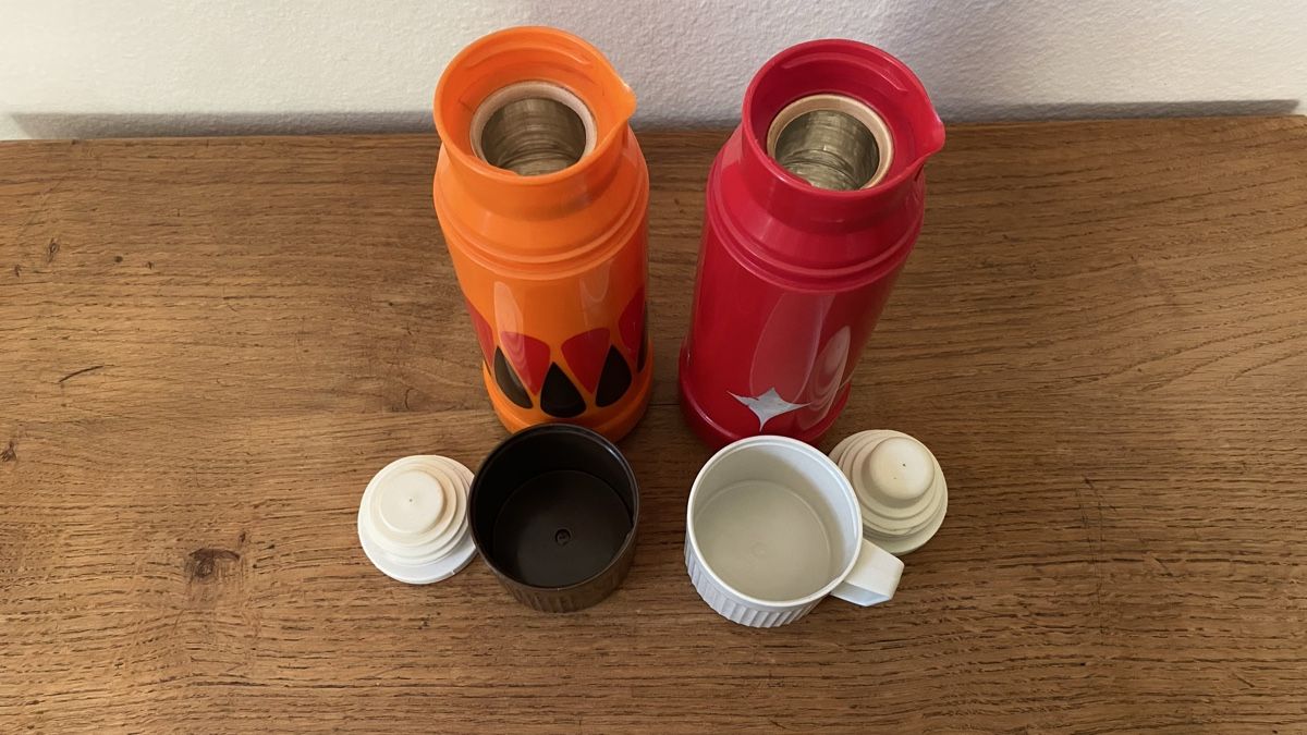 Borracce & Thermos: 2 Thermosflaschen Vintage – Usato da Zürich venduto da hulahup 5