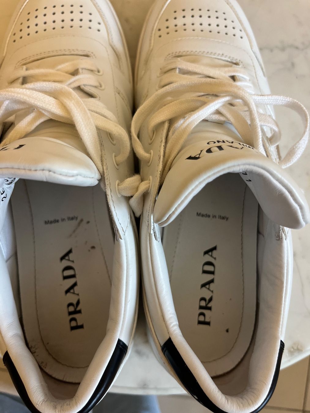Prada Scarpe da uomo: Prada Sneakers, 45/ 11, weiss, Topzustand – Usato da Zollikon venduto da Mia_Zollikon 3