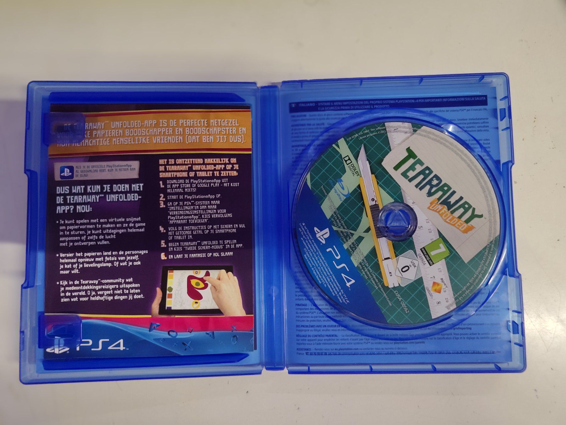 Sony Giochi: Jeu PS4 - Tearaway Unfolded – Usato da Saxon venduto da dan_drn5 2