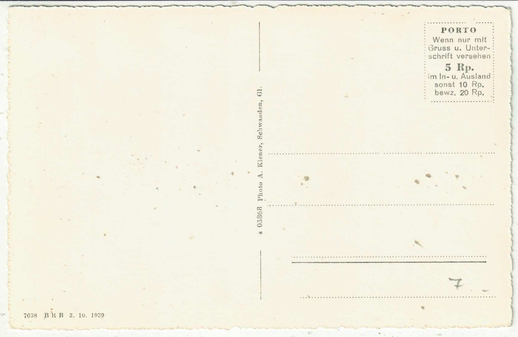 Cartoline postali: Sörenberg - Kuhherde – Usato da Ettingen venduto da Kartenplanet 1