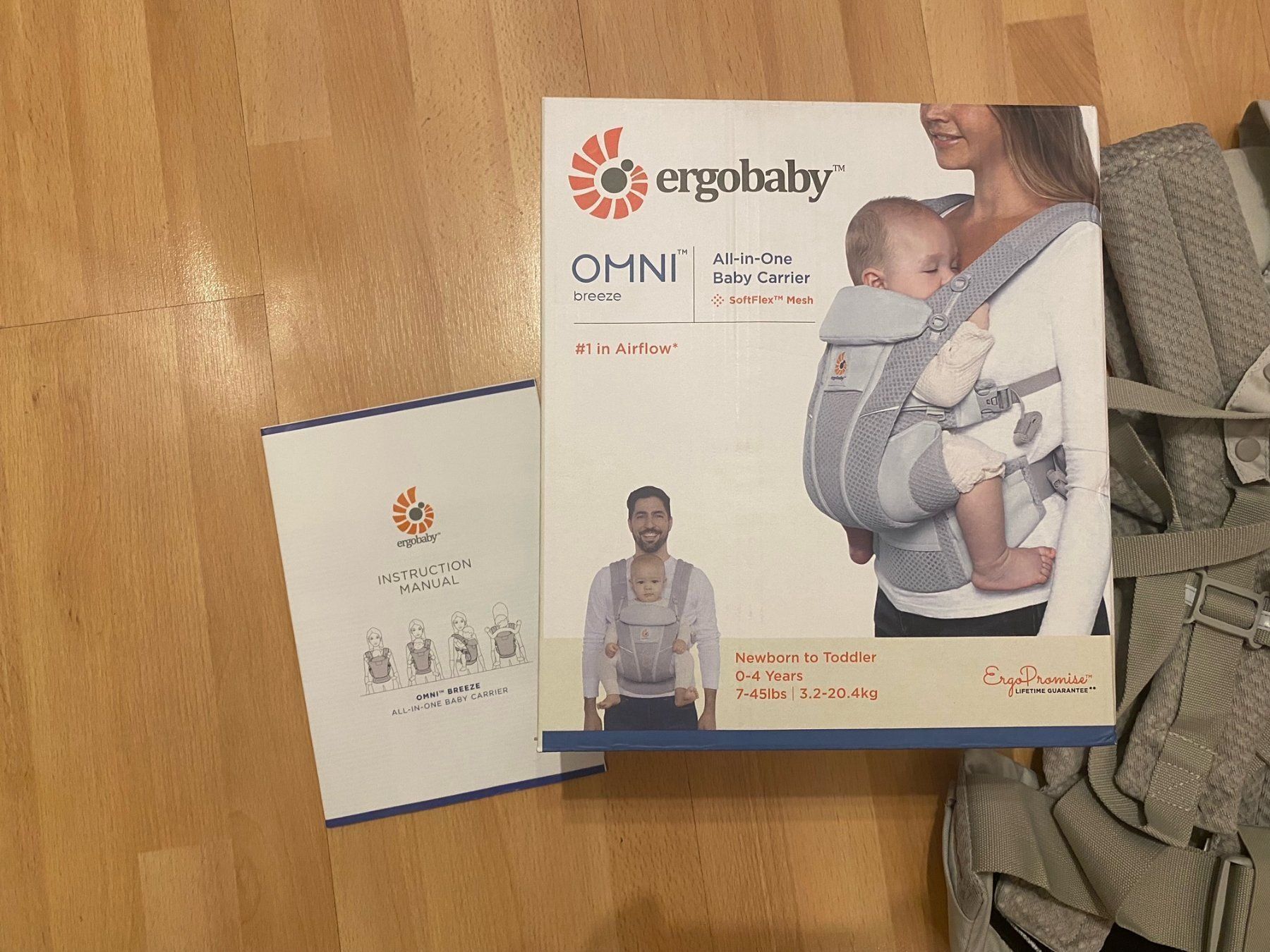 Ergo Baby Marsupi portabebè: Ergobaby Omni Breeze Babytrage – Nuovo e nell'imballaggio originale da Buchrain venduto da Sssschaller 3