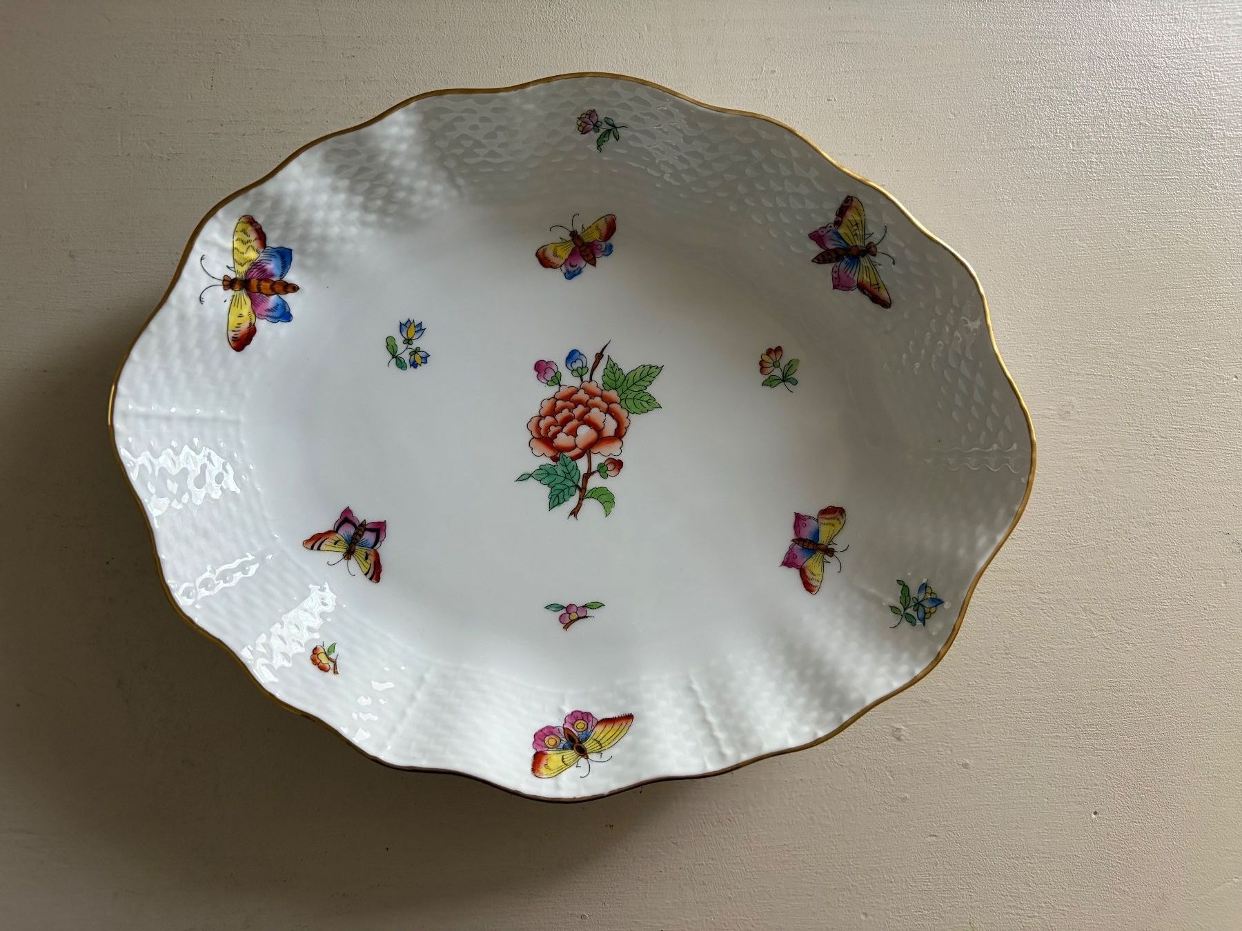 Herend Assiettes: Herend-Dessertteller "Queen Victoria" – D'occasion à Muttenz par nataschasia