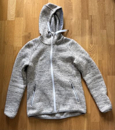 Mammut Chamuera s Hooded Jacke Pullover grau Outdoor Winter