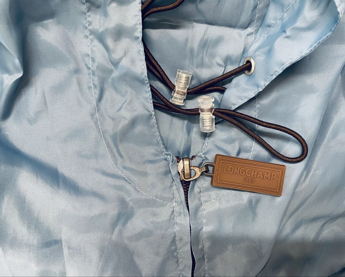 Longchamp Cappotti: Longchamp Regenmantel hellblau Gr. M mit Beutel – Nuovo e nell'imballaggio originale da Rabius venduto da bri_ca76 4