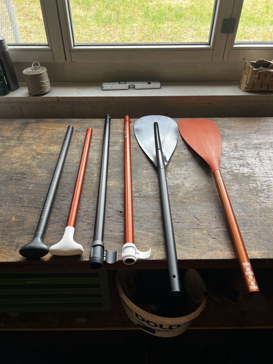 Schlauchboote, Kajaks & Kanus: paddle aluminium – Gebraucht aus Neftenbach von losche187